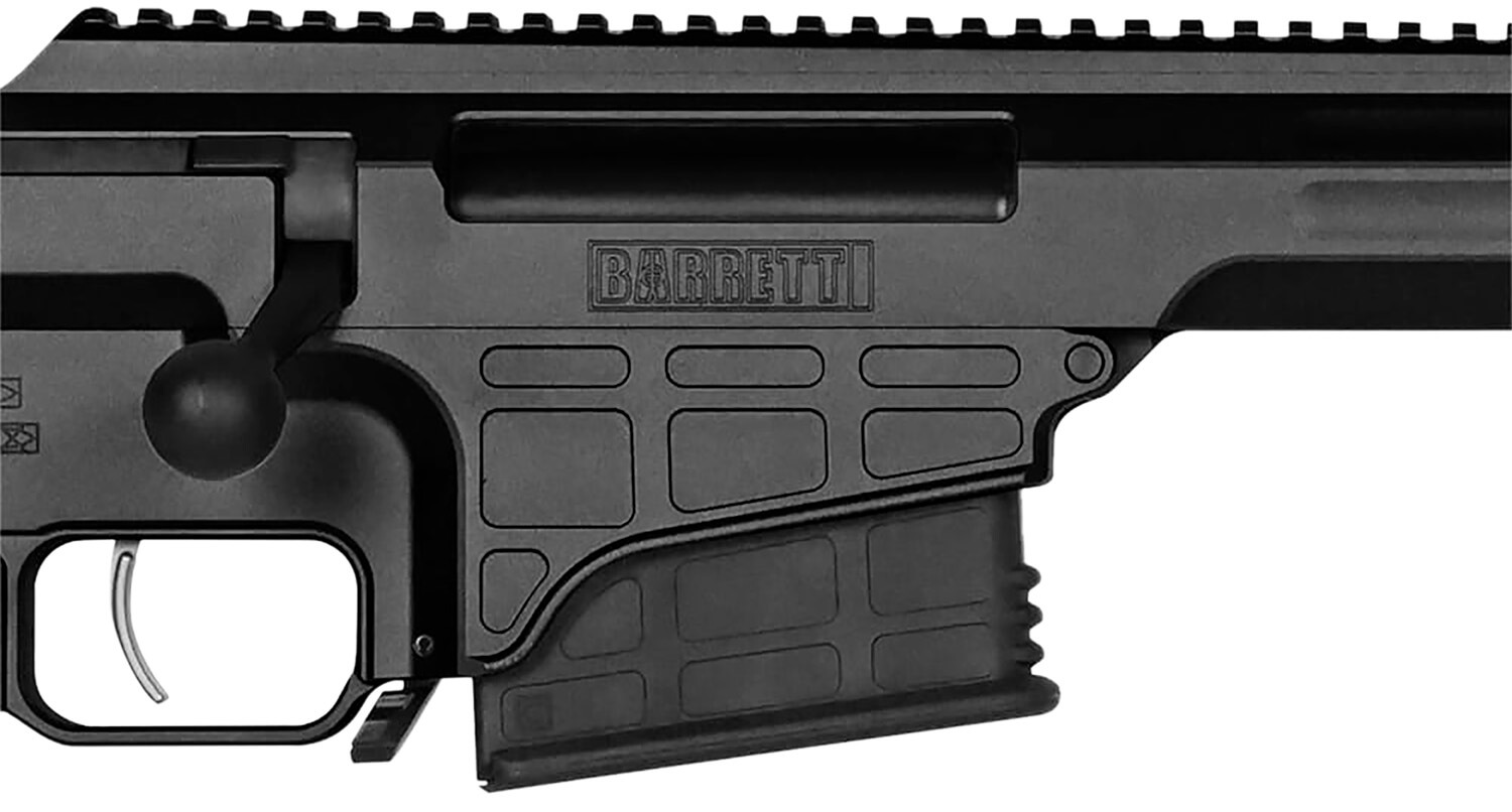 Barrett 18520 MRAD 6.5 Creedmoor 10+1 24" Match Grade Barrel Black Cerakote Aluminum Receiver Fixed Synthetic Stock w/Adjustable Comb Adjustable Match Grade Trigger Ambidextrous Safety & Magazine Release Optics Ready - Image 3