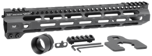 Midwest Industries MICRLW12625 Combat Lightweight AR-15 Black Hardcoat Anodized Aluminum/Polymer 12.625" Picatinny/M-LOK