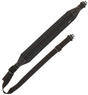 Allen 8311 Standard Padded Rifle Sling w/Swivels Black Endura Adjustable Length 20" to 42"