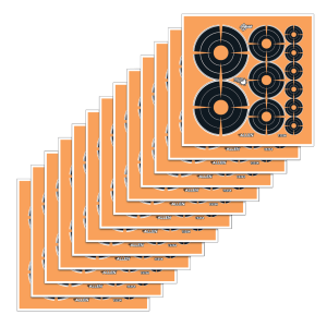 EZ-Aim 15254 Splash Reactive  Bullseye Variety Adhesive Pack 12 Pack