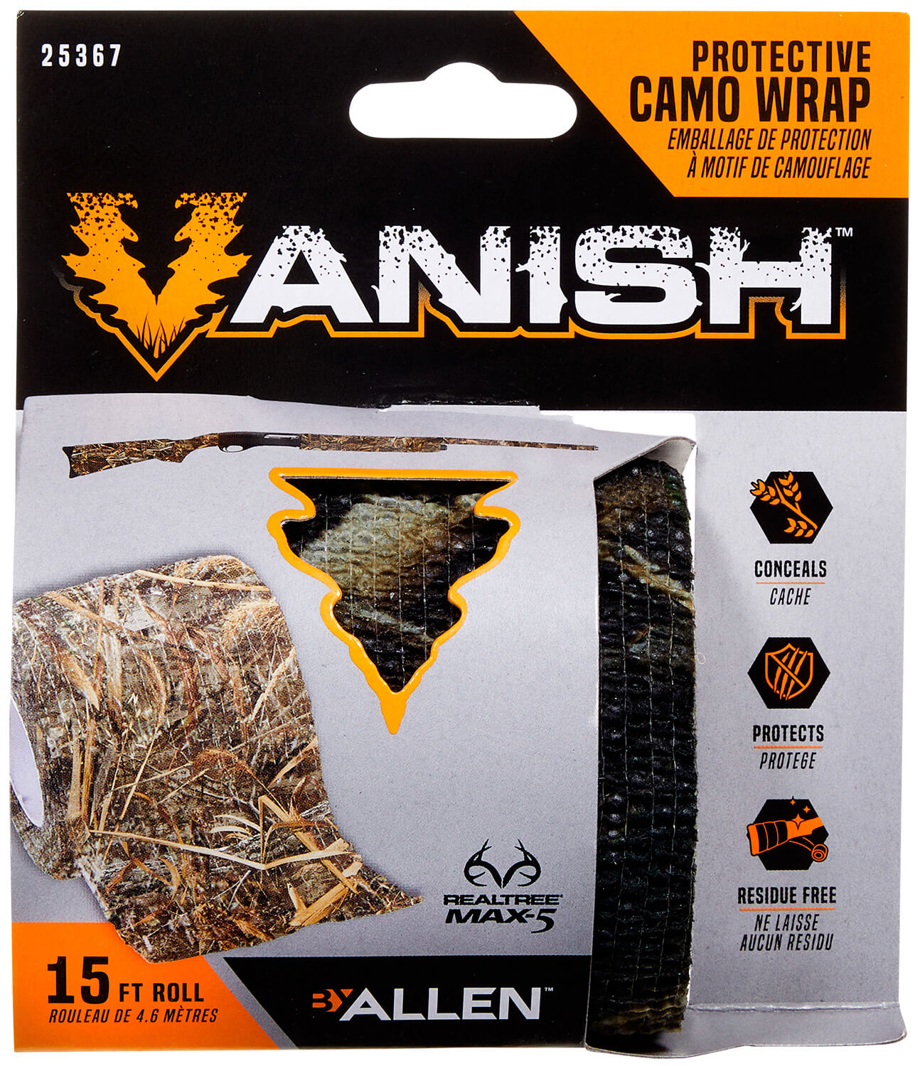 Vanish 25367 Protective Wrap Realtree Max-5 15' Roll Long - Image 3