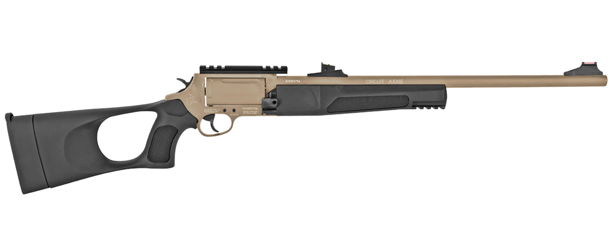 Rossi SCJT4510D Circuit Judge 45 Colt (LC) Caliber with 5rd Capacity 18.50" Barrel Sand Cerakote Metal Finish & Black Synthetic Stock Right Hand (Full Size)