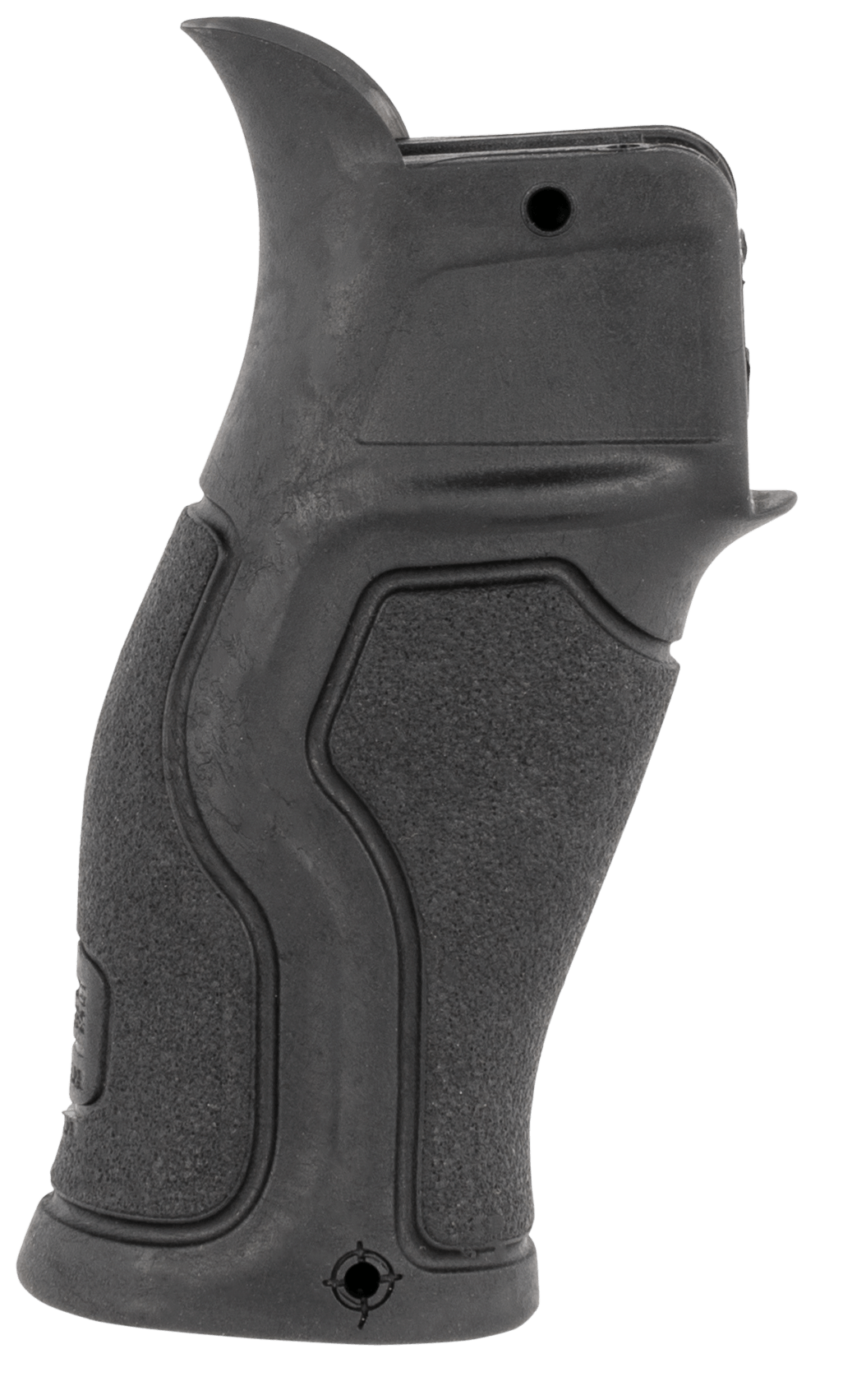 FAB Defense FXGRADUSB Gradus Ergonomic Rubberized Pistol Grip for AR-15/ AR-10/ M4/ M16/ SR-25 15ᄚ Reduced Grip Angle Black Reinforced Polymer Core