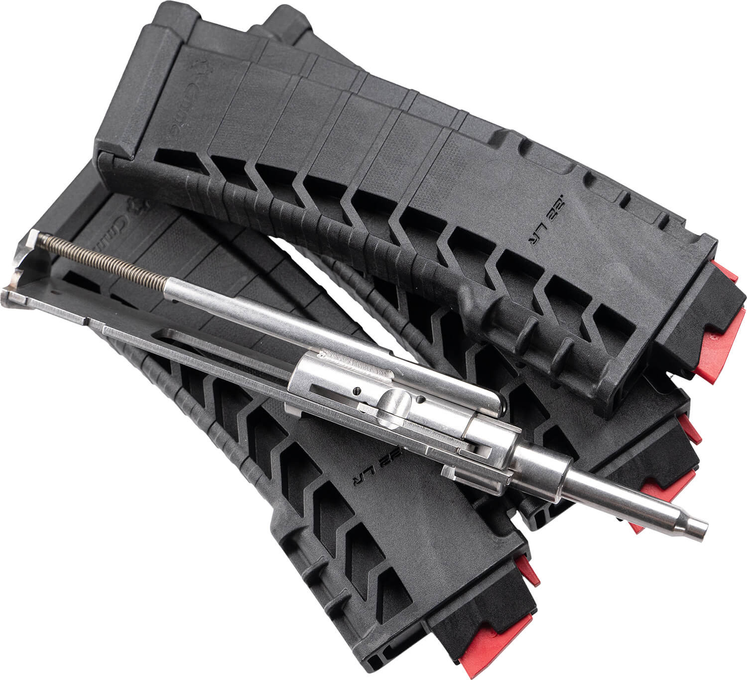 CMMG 22BA651 Bravo Compatible w/ 5.56/ .223 AR Platform Rifles 22 LR 25rd Includes 3 Magazines - Image 2