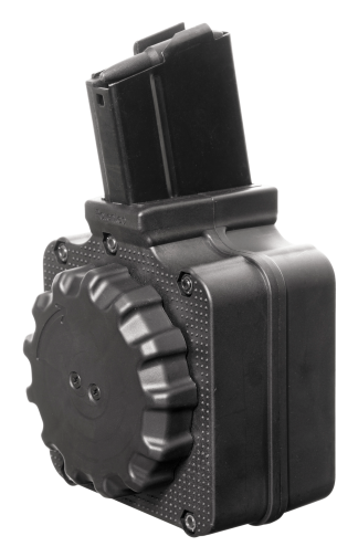 ProMag DRMA2 Standard  50rd Drum 308 Win/7.62x51mm NATO Fits Springfield M1A/M14 Black DuPont Zytel Polymer