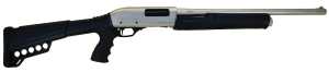 Citadel FRPAX1220NKL CDP Force Tactical Pump 12 Gauge 3+1 3" 20"  Silver Marinecote Barrel  Steel Receiver w/Silver Marinecote Finish  Synthetic Pistol Grip Stock