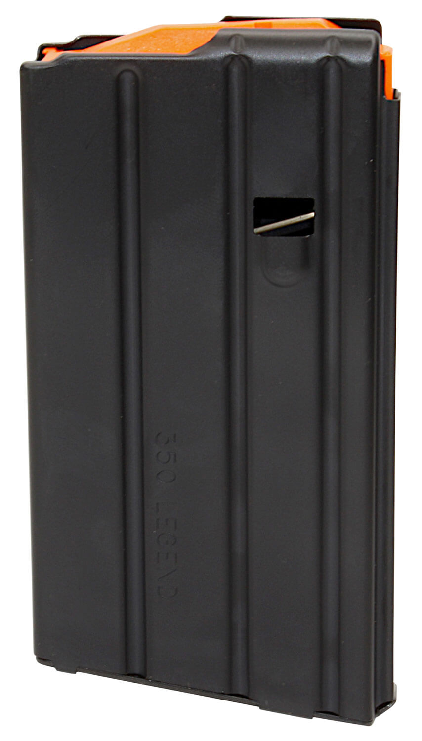 DuraMag 2035041178CPD SS 20rd 350 Legend for AR-15 Black w/ Orange Follower Detachable - Image 2