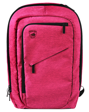 Guard Dog BPGDPSMPK Proshield Smart Bullet Proof Backpack Style w/ Pink Finish RFID Compartment Over 20 Pockets