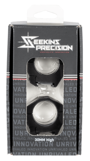 Seekins Precision 0010620012 Scope Rings Matte Black 30mm High