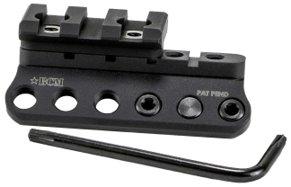 BCM 1913LMKM BCMGunfighter Modular Mount 1913 Picatinny Rail/KeyMod Black Aluminum