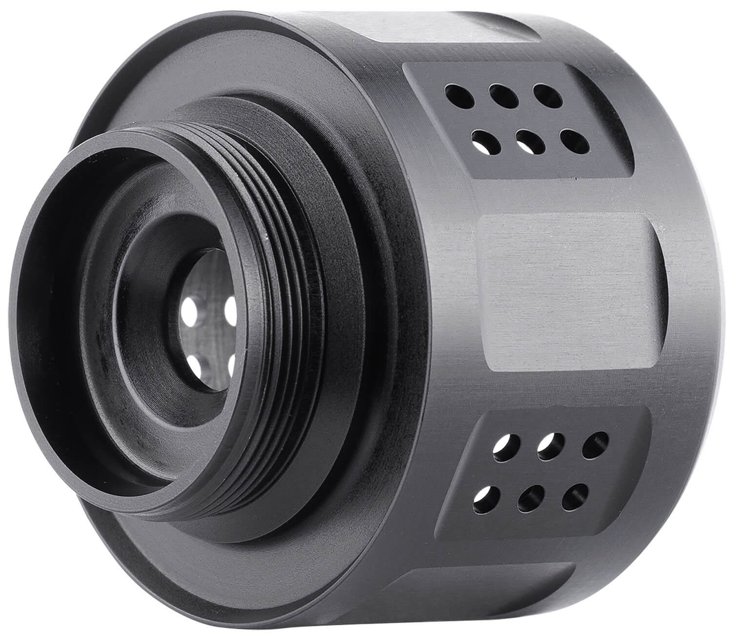 Dead Air KA180 E-Brake Armament Black 17-4 Stainless Steel for Nomad-30 Suppressors - Image 3