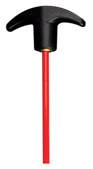 KleenBore SAF303 SAF-T-CLAD Cleaning Rod .17 - .177 Cal Rifle 33" w/ Swivel Handle