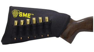SME SMERSRSL Stock Riser with Shell Loop Black Neoprene