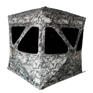 Muddy MUDINFBLND3 Ground Blind Infinity 3-Person Veil Camo 65" x 65" x 72"