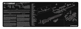 TekMat TEKR36M1CARB M1 Carbine Cleaning Mat M1 Carbine Parts Diagram 12" x 36"
