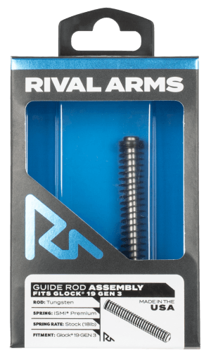 Rival Arms RA50G201T Guide Rod Assembly Tungsten for Glock 19 Gen3