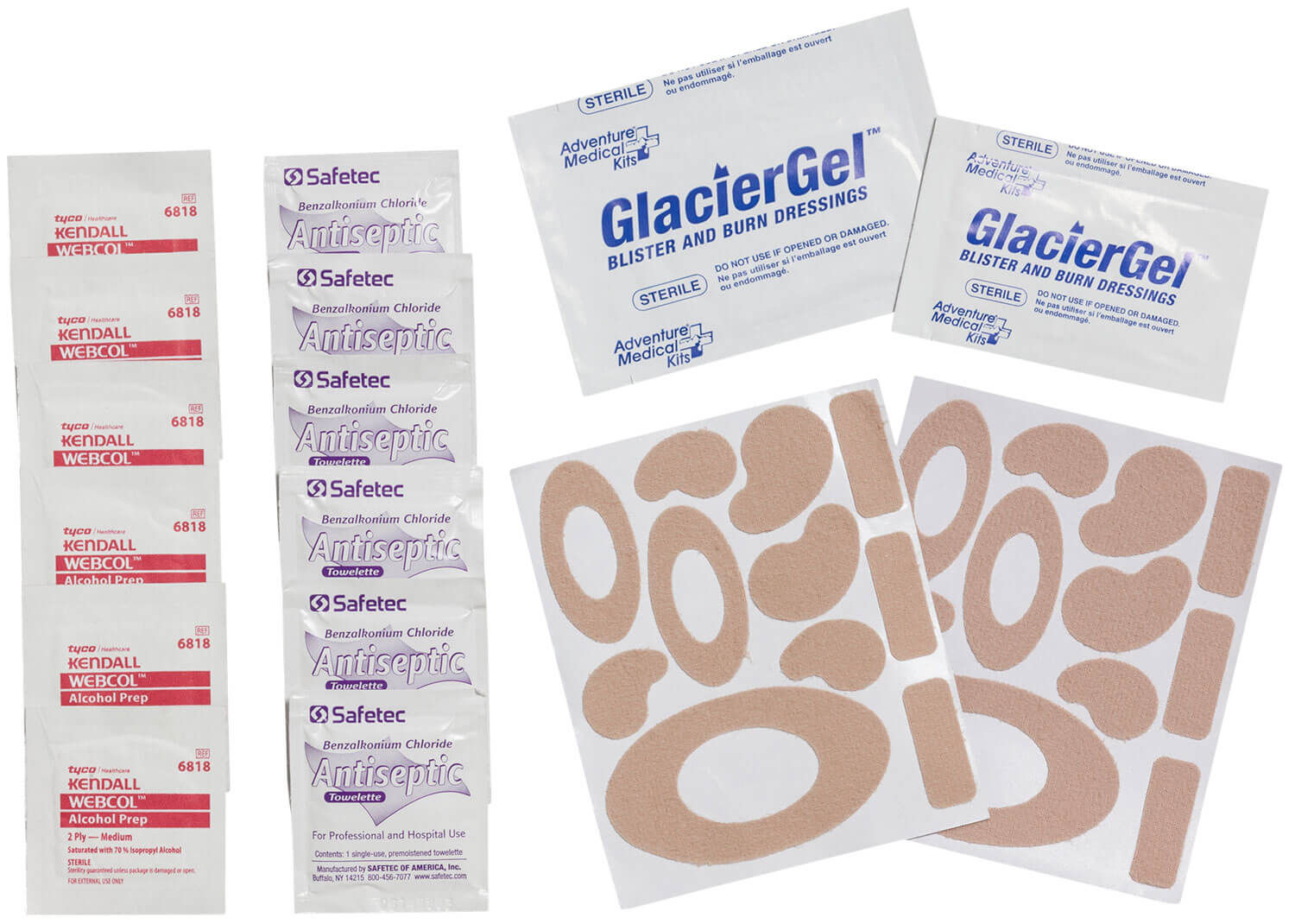 Adventure Medical Kits 01550667 Blister Medic Kit Blister Prevention Brown 24 Precut Shapes - Image 2