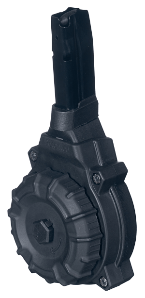 ProMag DRMA32 Standard  50rd Drum 9mm Luger Fits Sig P365/P365XL Black DuPont Zytel Polymer