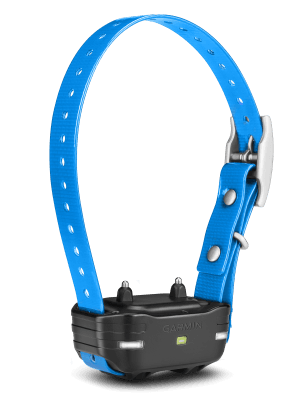 Garmin 0100120910 PT 10 Dog Device Collar Blue w/Built-In BarkLimiter Remote Operation Beacon Lights Changeable Contact Points Rechargeable Li-ion 1 Mile Range 6 Dogs-PRO 70 3 Dogs-PRO 550 3 Dogs-Sport PRO Handhelds