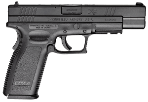 Springfield Armory XD9621 XD Tactical *CA Compliant 45 ACP 10+1 5" Black Steel Barrel  Black Melonite Long/Serrated Steel Slide  Black Polymer Frame w/Picatinny Rail