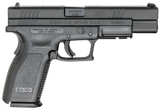 Springfield Armory XD9402 XD Tactical *CA Compliant 40 S&W 10+1 5" Black Melonite Steel Barrel & Serrated Steel Slide Black Polymer Frame w/Picatinny Rail