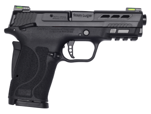 Smith & Wesson 13223 M&P Performance Center Shield EZ M2.0 Micro-Compact Frame 9mm Luger 8+1  3.80" Black Armornite Steel Ported Barrel  Black Armornite Lightening Cut/Serrated Stainless Steel Slide  Matte Black Polymer Frame w/Picatinny Rail  Black Textu