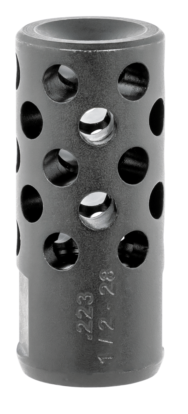 Ruger 90486 Radial Ported Muzzle Brake AR-15 5.56 45mm NATO Black Oxide Steel with 1/2"-28 tpi Threads 1.75" OAL & .75" Diameter