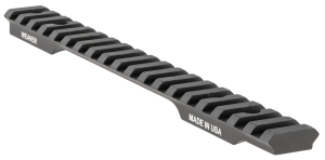 Weaver Mounts 99465 Multi-Slot Base  Extended Black Aluminum Fits Savage 110 Long Action 0 MOA