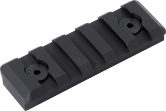 Timber Creek Outdoors M5SPRBL M-LOK 5 Slot Picatinny Rail  Black Anodized