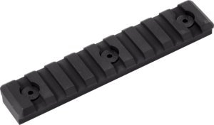 Timber Creek Outdoors M9SPRBL M-LOK 9 Slot Picatinny Rail  Black Anodized