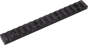 Timber Creek Outdoors M15SPRBL M-LOK 15 Slot Picatinny Rail  Black Anodized
