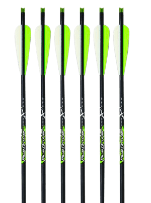 Carbon Express 52141 Piledriver Crossbolt Green 22 Carbon Fiber 6 Pack"