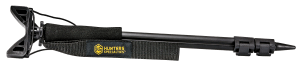 Hunters Specialties 00611 Shooter's Stick  Black Aluminum Monopod  17-36" Vertical Adjustment  Contoured Gun Rest  Wrist Strap  Quick-Release Leg Locks