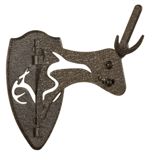 Skullhooker SKHRTLHASSYBLK Realtree Little Hooker  Small/Mid-Size European Game Graphite Black Steel