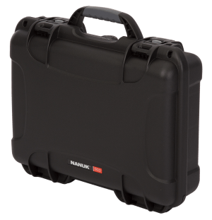 Nanuk 9101001 910  Waterproof Black Resin with Foam Padding & Airline Approved 13.20" L x 9.20" W x 4.10" H Interior Dimensions