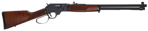 Henry H009GL Side Gate 30-30 Win Caliber with 5+1 Capacity 20" Barrel Overall Blued Metal Finish American Walnut Stock & Large Loop Right Hand (Full Size)