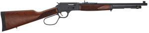 Henry H012GMR Big Boy Side Gate Full Size 38 Special 357 Mag 7+1 16.50" Blued Round Barrel Blued Steel Receiver American Walnut Right Hand