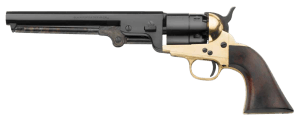 Pietta REB44 1851 Navy 44 Cal 7.37" 6rd Brass Frame Blued Cylinder & Octagon Barrel Walnut Grip