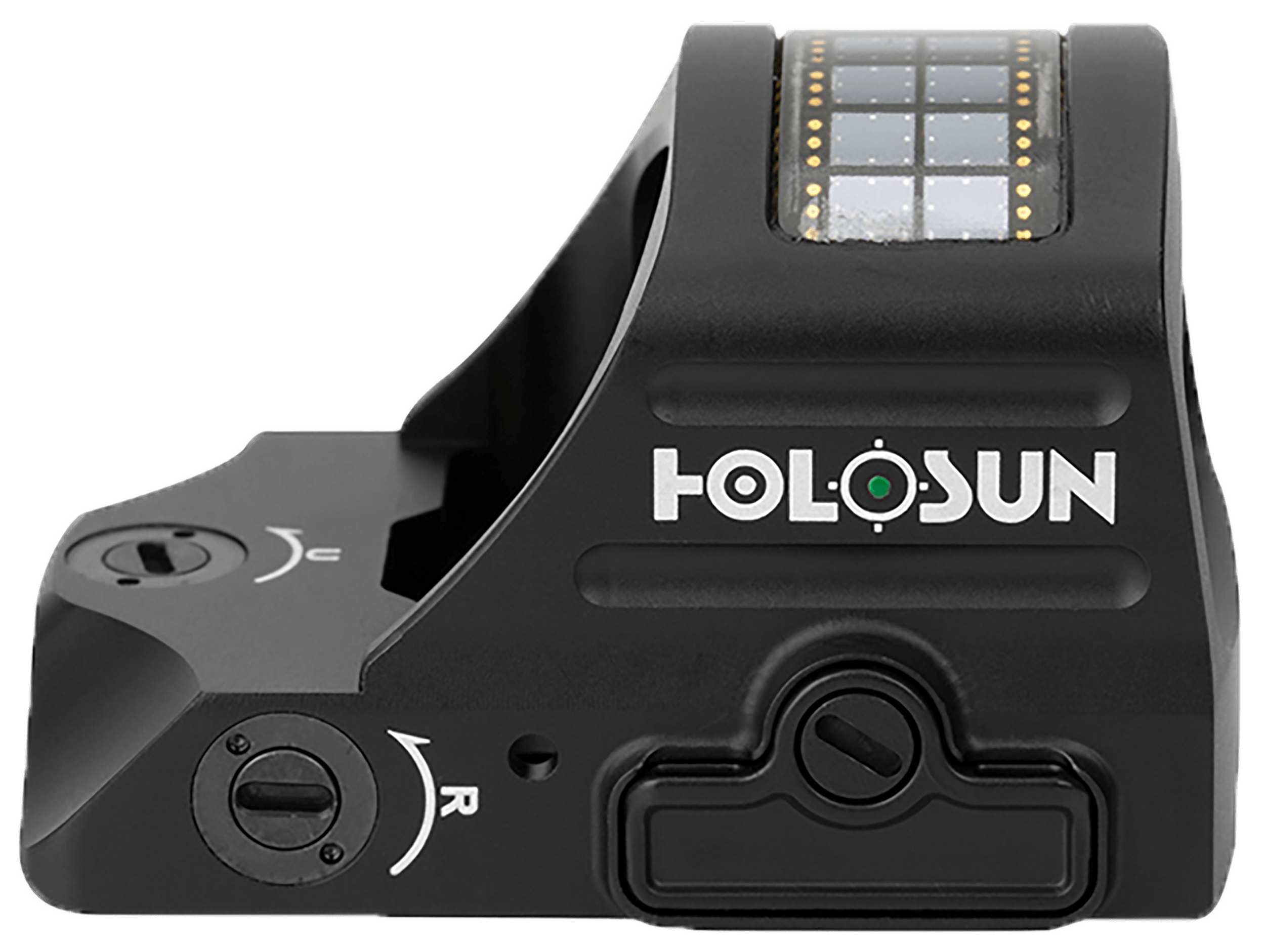 Holosun HE407CGRX2 407 Black Anodized 1 x 0.63" x 0.91" 2 MOA Green Dot