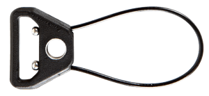 Blue Force Gear UWLPBP275BK UWL  Black 2.75" Push Button Nylon/Stainless Steel