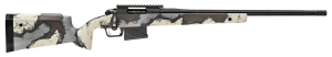 Springfield Armory BAW92265CMD Model 2020 Waypoint Full Size 6.5 Creedmoor 5+1 22" Graphite Black Cerakote Fluted Barrel  Graphite Black Cerakote Picatinny Rail Stainless Steel Receiver  Ridgeline Camo Hybrid Profile w/M-LOK Carbon Fiber Stock  Right Hand