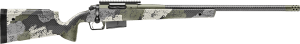 Springfield Armory BAW92465PRCCFG Model 2020 Waypoint Full Size 6.5 PRC 3+1 24" Mil-Spec Green Cerakote Steel & Picatinny Rail Stainless Steel Receiver  Evergreen Camo Hybrid Profile w/M-LOK Carbon Fiber Stock