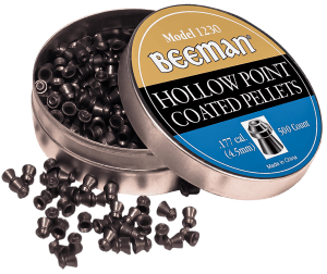 Beeman 1230 Coated 177 Hollow Point 500 Pellets/Tin