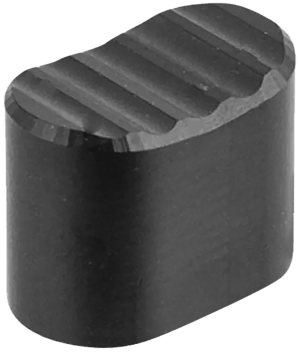 Battle Arms Development BADEMRB Enhanced Magazine Release  V-Shaped Black Anodized 7075-T6 Aluminum for AR-15  AR-10