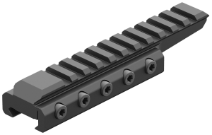 Leupold 181347 Integral Mounting System Mark AR  Rail Mount Matte Black