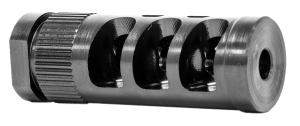 GrovTec US Inc GTHM315 G-Comp Muzzle Compensator Black Nitride Steel with 1/2"-28 tpi Threads for 223 Cal