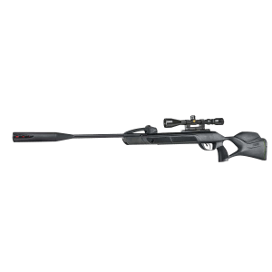Gamo 611003865554 Swarm Magnum 10X Gen 3 Gas Piston 22 10rd Shot Black Black Steel Barrel Black Receiver Black All Weather Lightweight Thumbhole Stock Scope 3-9x40mm