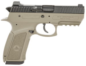 IWI US J941PSL9ODII Jericho 941 Enhanced Mid-Size Frame 9mm Luger 17+1  3.80" Black Nitride Button Rifled Steel Barrel  Black Serrated Steel Slide  OD Green Polymer Frame w/Picatinny Rail  OD Green w/Interchangeable Backstrap Grip  Manual Thumb Safety  Ri