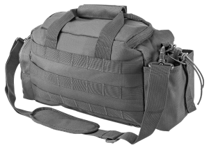 NcStar CVSRB2985U VISM Small Range Bag Side Pockets  PALs Webbing  Carry Handles/Adjustable Shoulder Strap  12"L x 5"W x 7"H Interior Dimensions Urban Gray