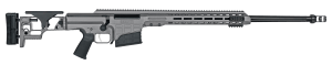 Barrett 18480 MRAD 338 Lapua Mag 10+1 26" Fluted Barrel Gray Aluminum Receiver Gray Folding Synthetic Stock w/Adjustable LOP Adjustable Match Grade Trigger Ambidextrous Safety & Magazine Release Optics Ready